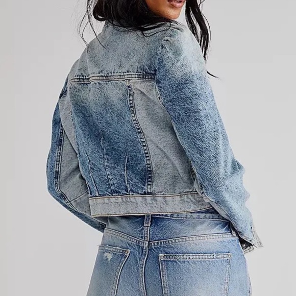 Free People Aubrey Denim Jacket - Picture 2 of 5